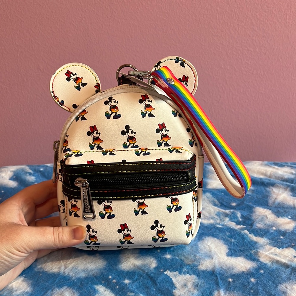 disney pride loungefly Wristlet Belt Bag